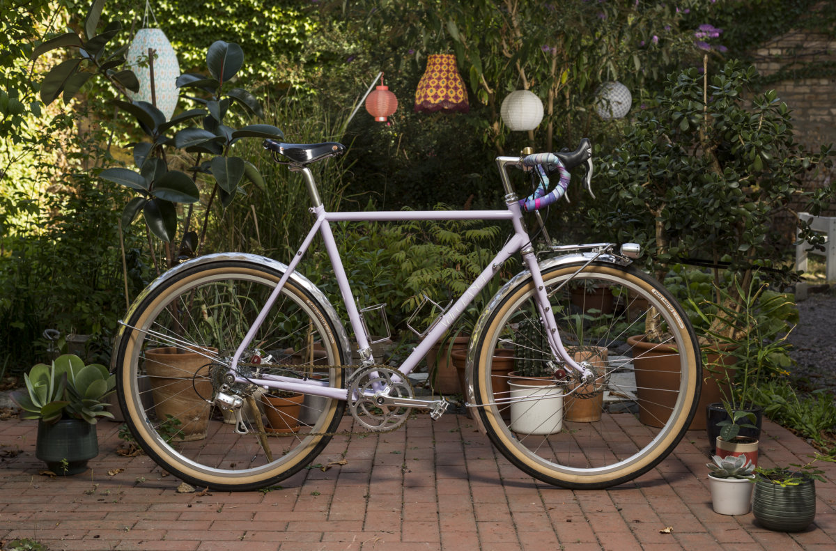 Natalie’s Velo Orange Polyvalent Randonneur — The Hunt Cycling